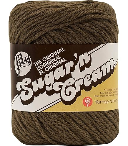 Amazon.com: Lily 10201818083 Sugar 'N Cream Super Size Solid Yarn